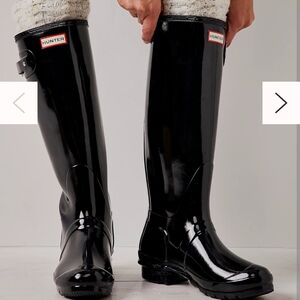 HUNTER Women's Original Gloss Tall Rain Boots